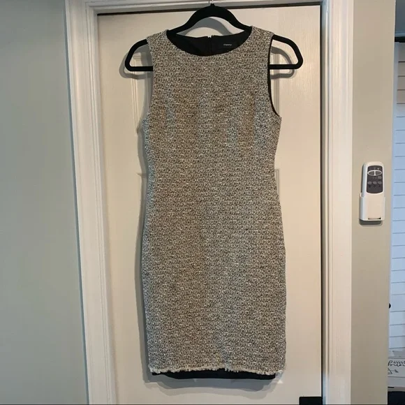 Theory Betty Tweed Sheath Dress - Size 2 - Picture 2 of 6